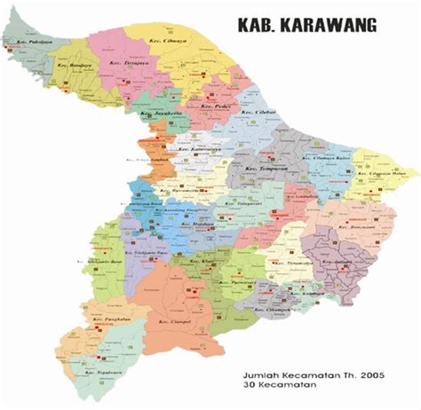 Seputar Karawang Jawa Barat: Peta Karawang