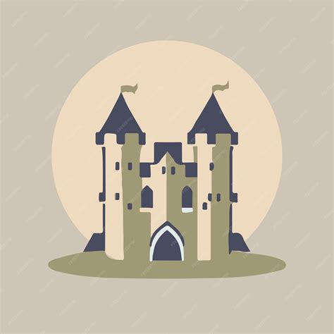 Premium Vector | Castle vector illustration