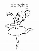 dancing Coloring Page  Twisty Noodle sketch template