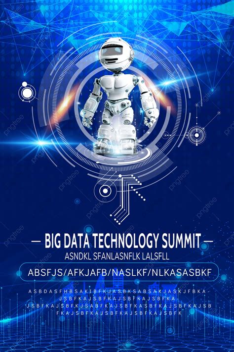 Blue Technology Futuristic Poster Template Download on Pngtree