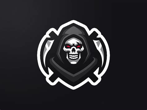 Grim Reaper Mascot Logo (Up for Sale) by Koen on Dribbble