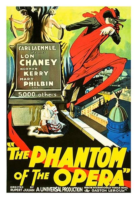 The Phantom of the Opera 1925 Movie Poster Lithograph - DaVinci Emporium