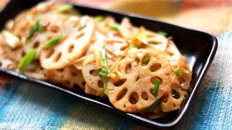 Sauteed Lotus Root | Recipes, Food, Root recipe