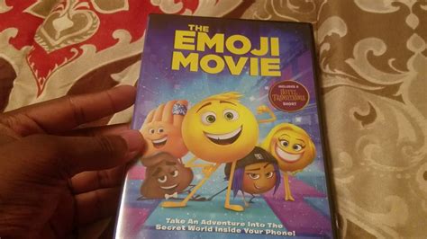 The Emoji Movie dvd unboxing - YouTube