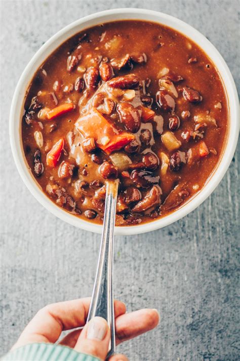 vegan red kidney bean soup recipe (4 of 5) – Sprouting Zen