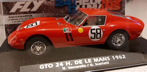 250 GTO No.58 Le Mans 1962 - FLY ELM04 - Slot Car Supplies