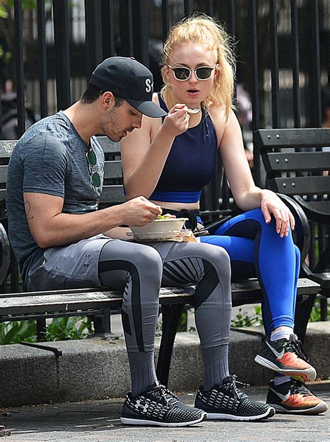 SOPHIE TURNER and Joe Jonas Out for Lunch in New York 04/30/2017 ...