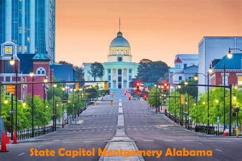 Montgomery, Alabama Map