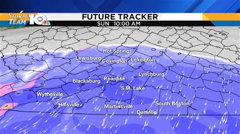 Heavy snow falling across southwest Virginia