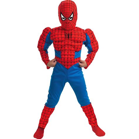 Spiderman Deluxe Muscle Chest Child Costume - Walmart.com