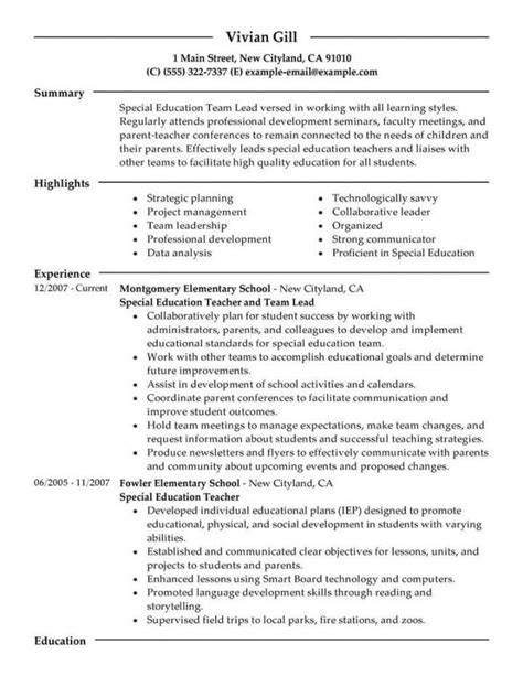 Explore Our Sample of Team Leader Job Description Template for Free | Teacher resume examples ...