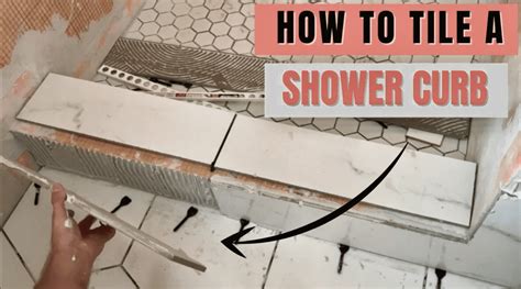 How to Tile a Shower Curb (Schluter Kerdi Shower Curb Tile Installation ...