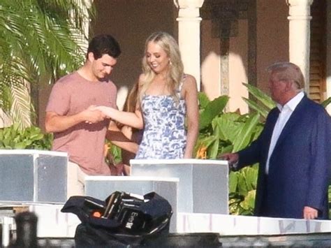 Donald Trump Attends Daughter Tiffany's Wedding Rehearsal at Mar-a-Lago