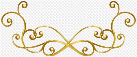 Decorative Line Gold Clipart & Decorative Line Gold Clip Art Images - HDClipartAll