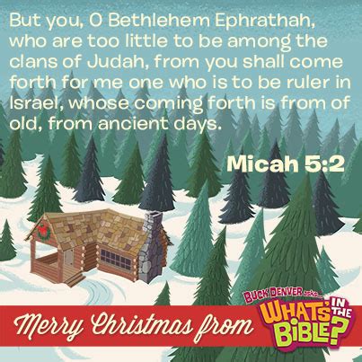 Micah 5:2 - Advent Verse of the Day 12/7/13 - Whats in the Bible