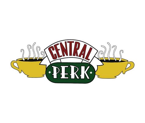 Friends TV Show Central Perk Logo SVG / PNG | Etsy