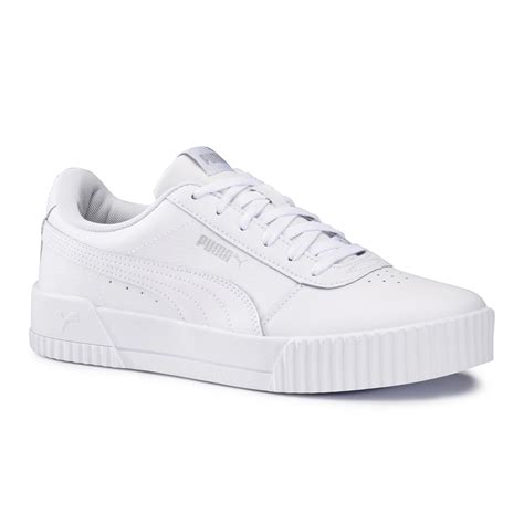 Puma Sneakers voor sportief wandelen dames Carina wit | Decathlon.nl