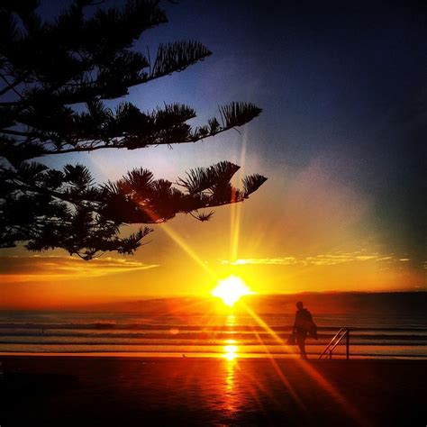 Sunrise over ‪Manly beach‬ ‪#‎lovemanly‬ #nthnbeaches ‪#‎sunrise‬ ‪#‎surf‬ ‪#‎sydney‬ ‪#‎winter ...