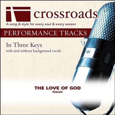 The Love Of God (Performance Track) [Music Download] - Christianbook.com