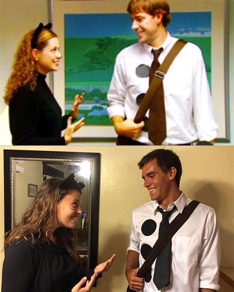 How to be jim and pam for halloween | gail's blog