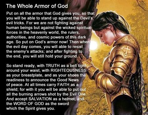 wholearmorofGod | Armor of god, Prayer warrior, Word of god