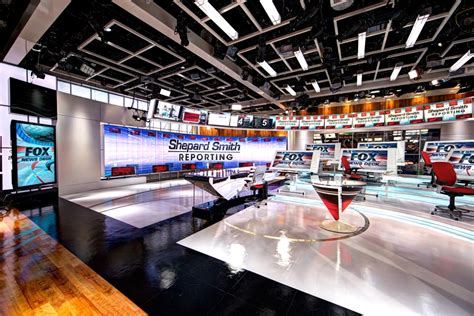 Fox News Studio H Broadcast Set Design Gallery