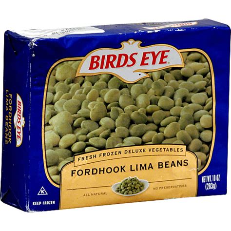 Birds Eye Fordhook Lima Beans 10 Oz Box | Beans & Peas | Plaza Extra East