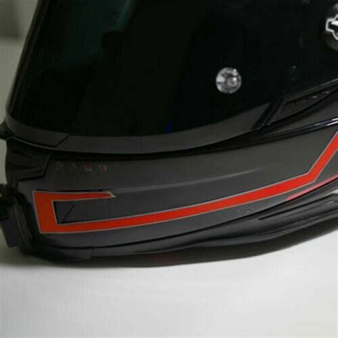 🔥🔥Motorcycle Helmet Light LED DIY Helmet LED Light Motorbike Reflective ...