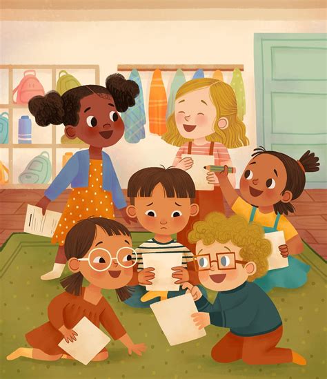 Kids Story Books, Stories For Kids, Children's Book Illustration ...