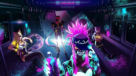 K/DA Wallpapers - Top Free K/DA Backgrounds - WallpaperAccess