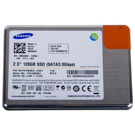 SSD disc 2.5" 6 Gbps MLC SAMSUNG SATA III 128 GB