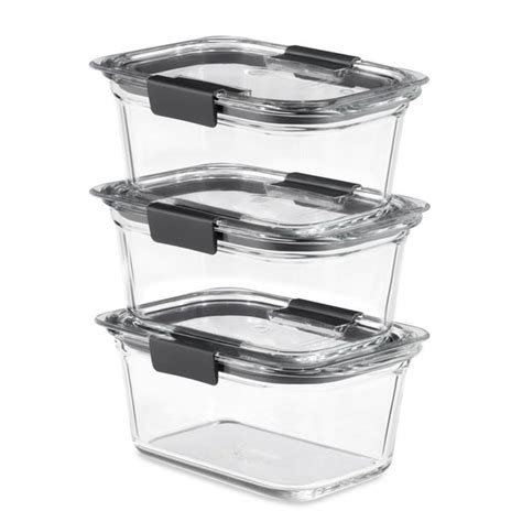 Rubbermaid Glass Bowls With Lids