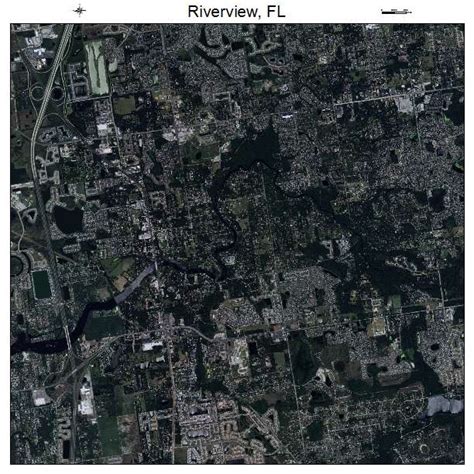 Aerial Photography Map of Riverview, FL Florida