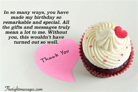 Thank You Message For Birthday Wishes Images - Birthday Ideas