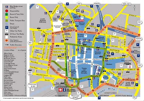 Leeds City Centre Map - Bonnee Stoddard