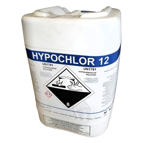 Sodium Hypo Chlorite (Bleach) 12% 20 LT