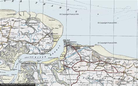 Old Maps of Sheerness, Kent - Francis Frith