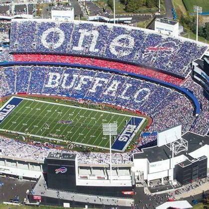 Ralph Wilson Stadium | Buffalo bills football, Buffalo bills, Bills ...