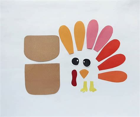 Thanksgiving Turkey Puppet - Big Family Blessings