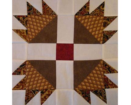 Tutorial: Bear’s Paw quilt block – Quilting