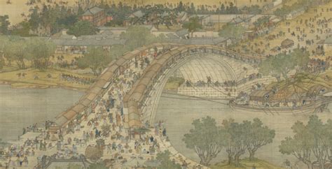 Along the River During the Qingming Festival from Taipei Palace Museum ...