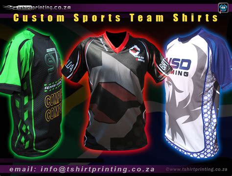 custom-sports-team-shirts - T-shirt Printing Solutions