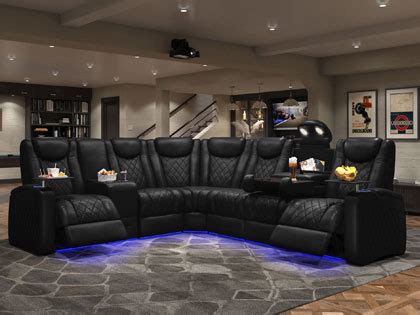 Home Theater Sectional Sofas | Movie Theater Sectional Couch