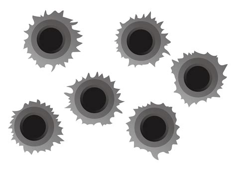 Transparent Background Bullet Hole Png Free Logo Image | The Best Porn Website