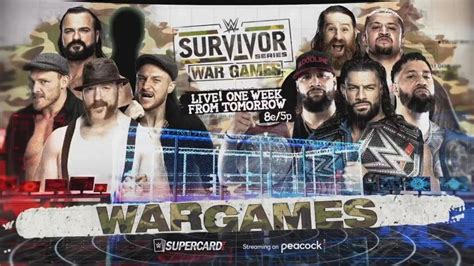 Men’s WarGames Match Announced For WWE Survivor Series