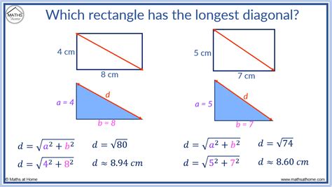 How to Find the Diagonal of a Rectangle – mathsathome.com