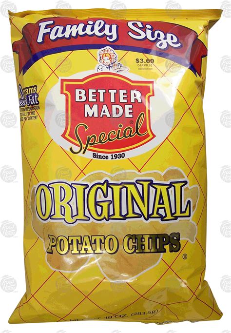 Groceries-Express.com Product Infomation for Better Made Special original potato chips" 4163306304