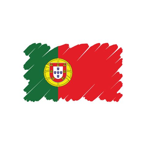 Portugal flag vector 4943235 Vector Art at Vecteezy