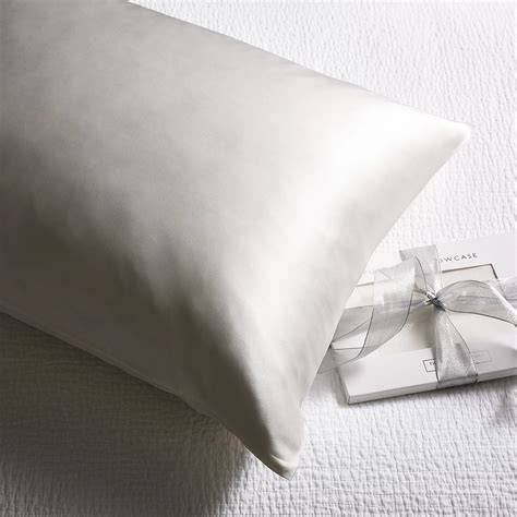 The White Company's first silk pillowcase can help you prevent wrinkles