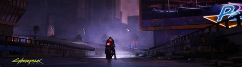 Cyberpunk 2077 Dual Monitor Wallpaper Cyberpunk 2077 video games gun 3d yellow background weapon